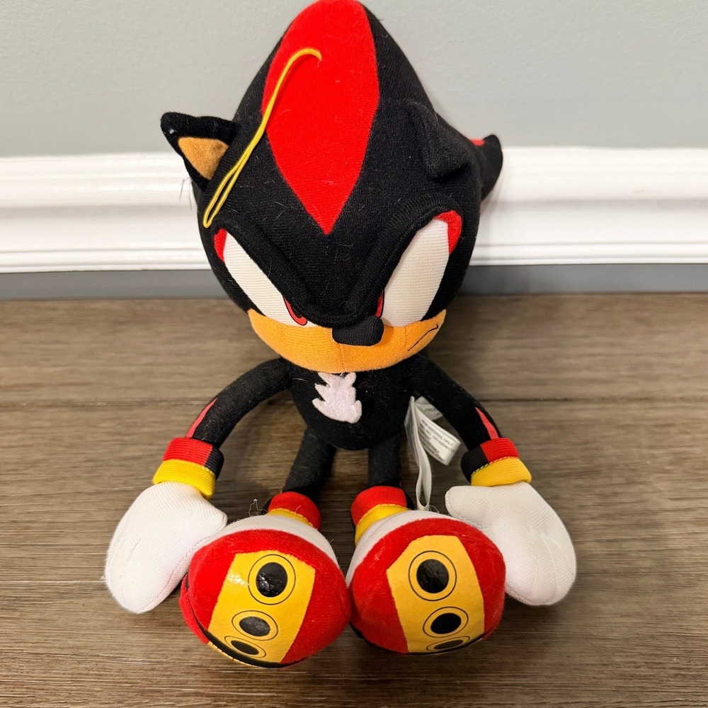 Shadow the Hedgehog Plush Great Eastern Entertainment Sonic Sega